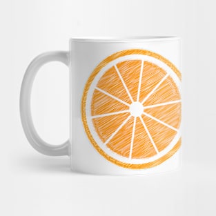 Riped Orange Mug